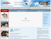 Tablet Screenshot of frenchmountainproperty.com